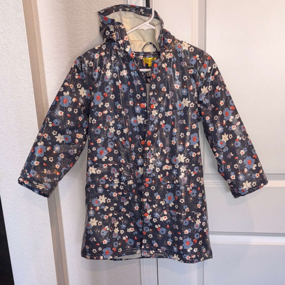 Floral Kids Raincoat
